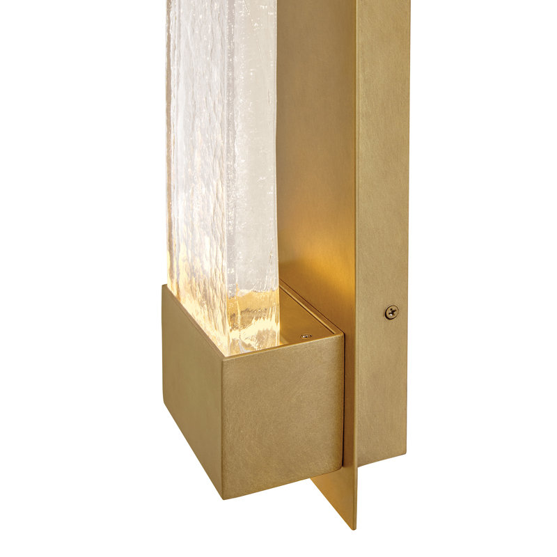 Hinkley Rune Large Led Wall Sconce, 24" H x 6.25" W x 4" D, 18 W