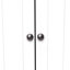 Grande armoire de rangement avec 8 portes et 4 tablettes, armoire de rangement murale pour salon, cuisine, bureau, chambre à coucher, salle de bain, blanc-1265968030