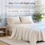 Ensemble de draps en coton Tencel-136061213-136061214