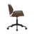 Temme Faux Leather Mid-Century Office Chair-1003408675-1003408673