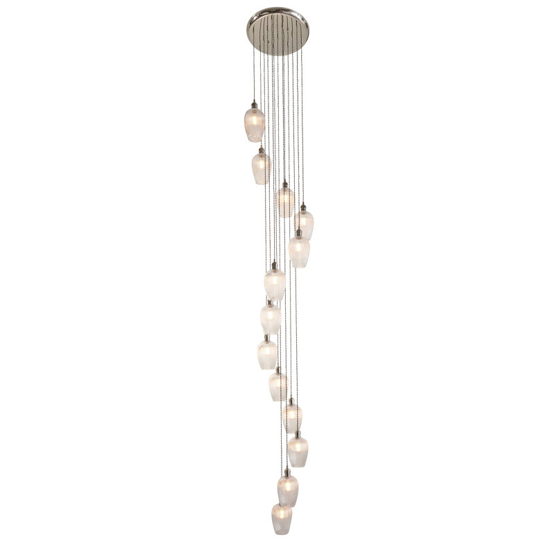 Alans 13 - Light Chandelier, Nickel