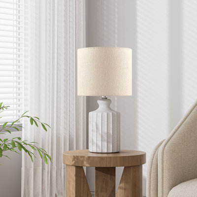 17.5" Ceramic Table Lamp
