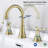 Widespread 2-handle Bathroom Faucet with Drain Assembly-80806992