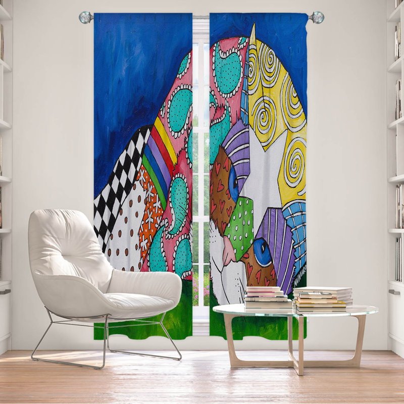 Becquets Room Darkening Pair, 20" W x 82" L