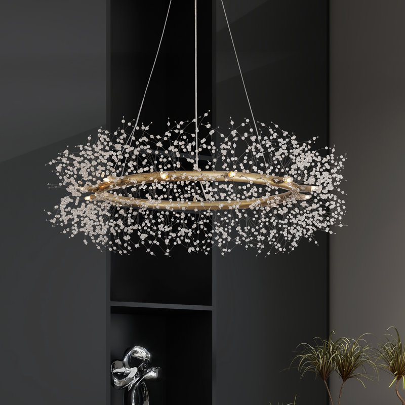  Lustre 12 lumières 39,4 po Rann