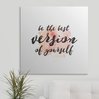 « best version of vous-même », art textuel