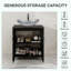 Meuble-lavabo simple 30 po avec lavabo moderne autoportant-447063797