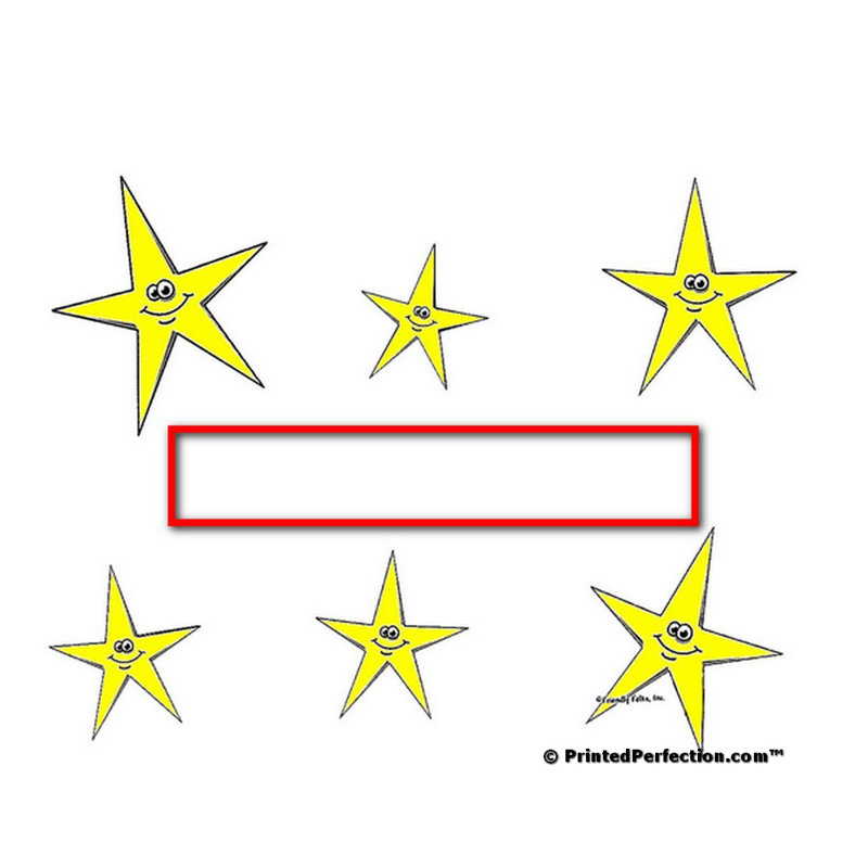 Personalized Stars Acrylic Key Chain, Yes