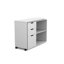  Bureau rotatif Lamont, 1 porte, 2 tiroirs, 2 tablettes, 2 roulettes
