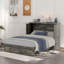 Lit armoire Murphy avec station de charge et tiroir de rangement-2048773582-2048773583
