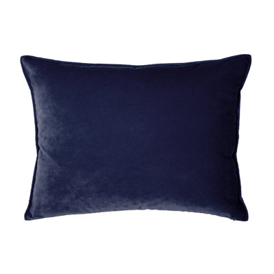 Housse et insert de coussin carré en velours lavable Franklin 