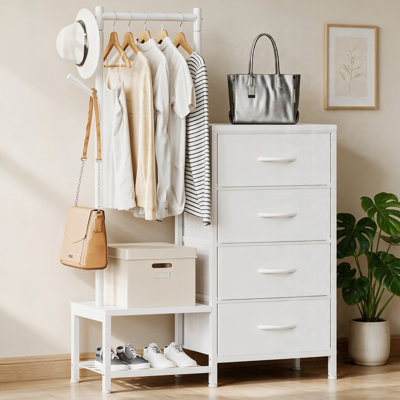 75.5 cm W Chest of 4 Drawers