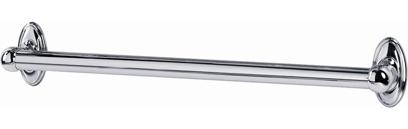 Barre d'appui classique 18 po Classic, Chrome poli, 24"