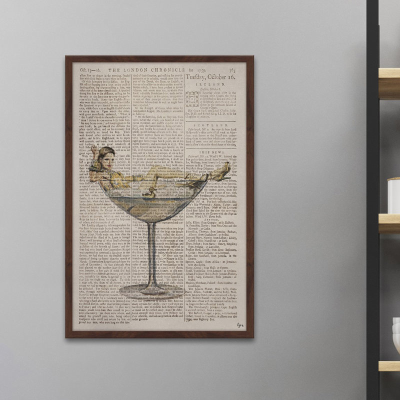 " Sexy Drink " by Eyre Tarney, 24" H x 16" W x 1.5" D