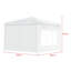 Tuscany 3m x 3m Metal Party Tent
