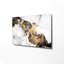 Peinture élégante en verre trempé de 11,8 po x 17,7 po | 100% verre trempé, épaisseur: 0,16 pouce | Superbe art mural pour la décoration intérieure, durable et facile à nettoyer, parfait pour les espaces de salon et de bureau-1812952138