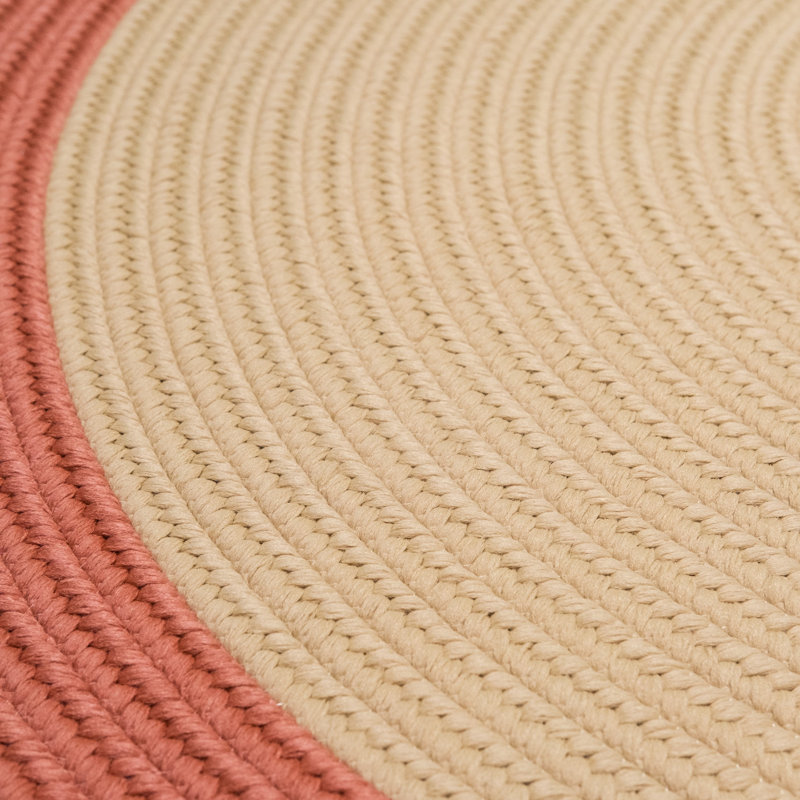 Tapis rond intérieur / extérieur Cindylou, Rond 72 po