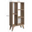 Frame Bookcase, Standing Bookshelf with 5 Shelves, 55 x 25 x 106 cm Display Cabinet-1109400697