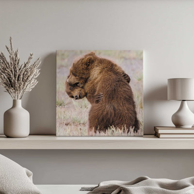 Bear Hug by Nathan Larson Art Print
