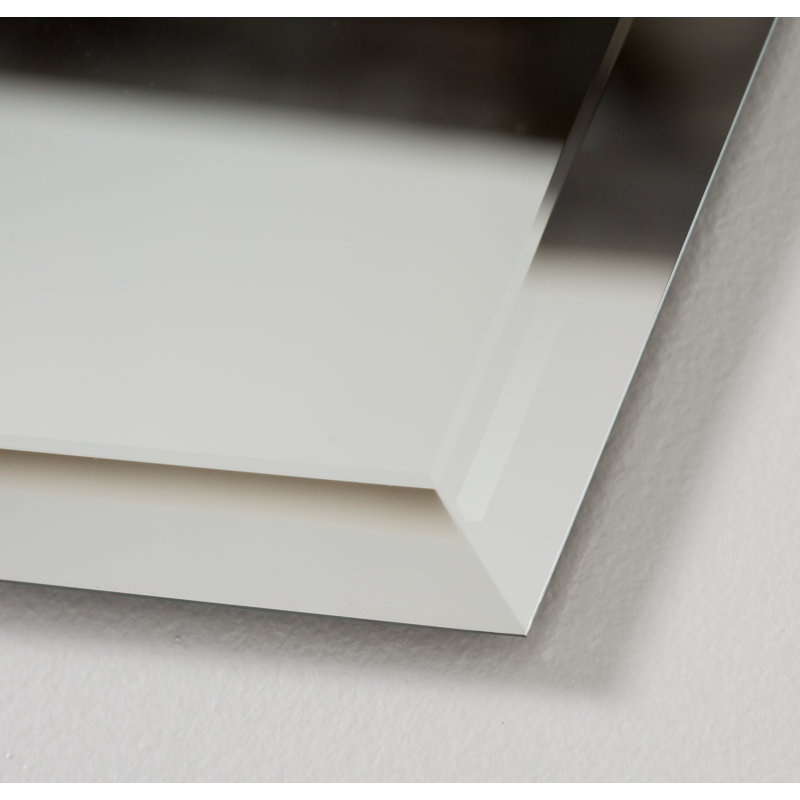 Polebridge Flat Wall Mirror, 31" H x 23 " W x 0.5" D