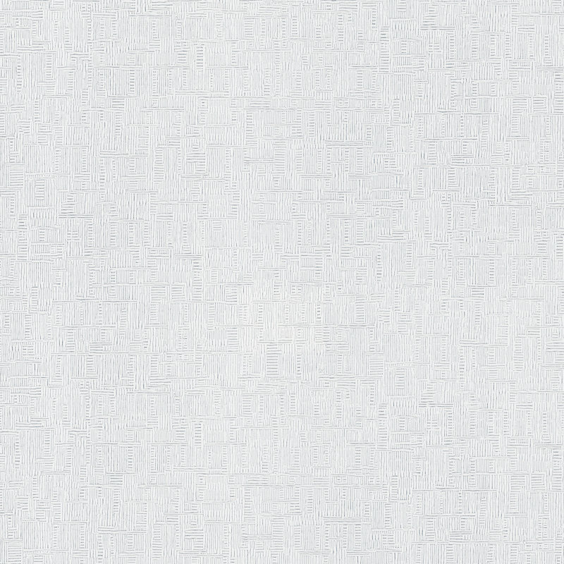 Papier peint abstrait ciselé, Blanc