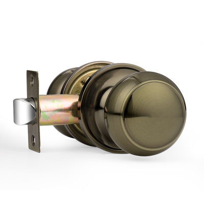 Privacy Door Knobs with Round Rosette