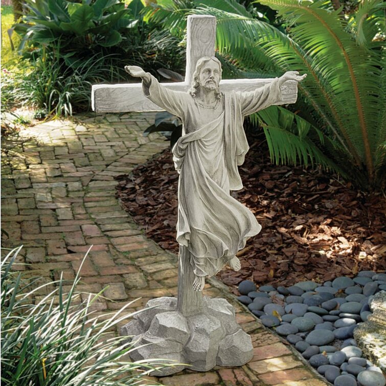 Design Toscano Jesus The Good Shepherd Garden Statue & Reviews