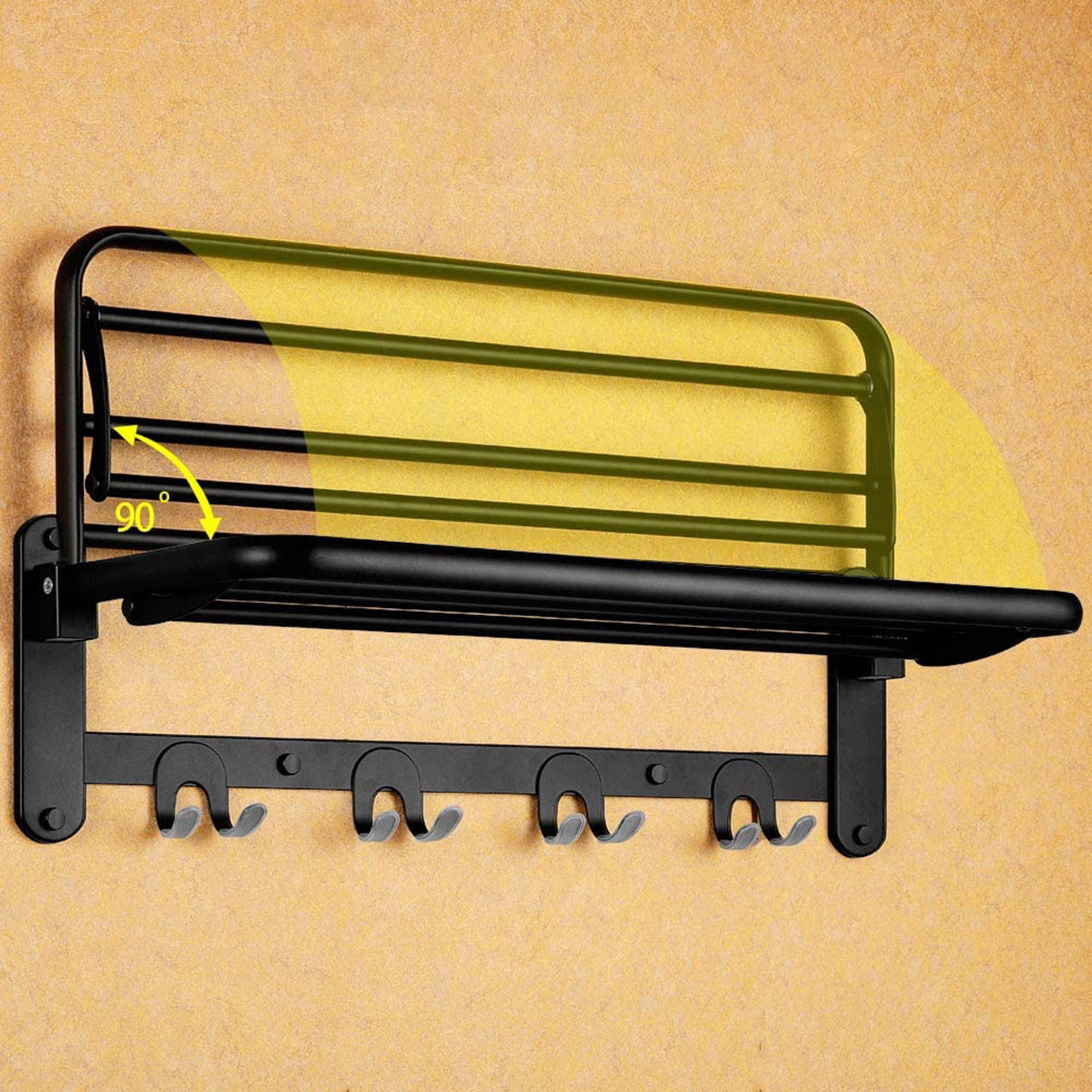 BINNBOX Wall Towel Rack Wayfair