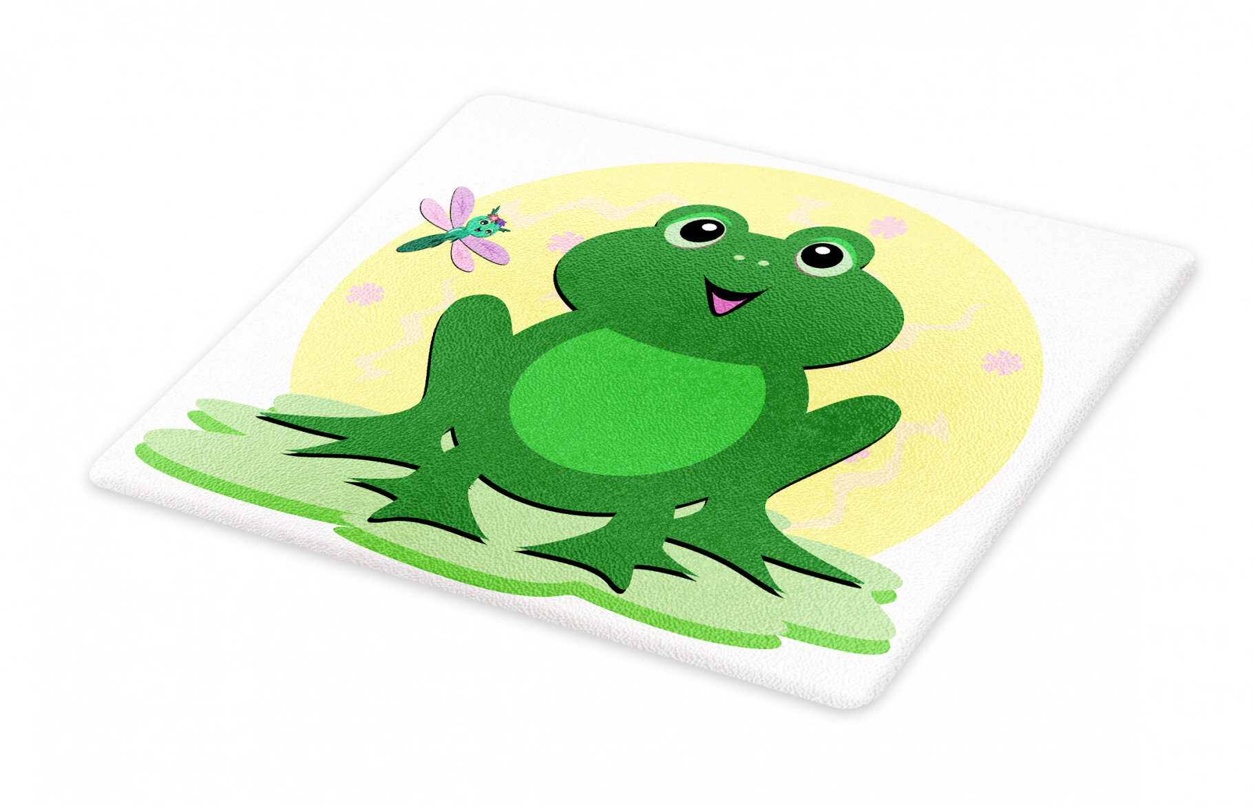 East Urban Home Glass Frogs Cutting Board | Wayfair