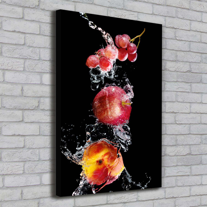 Fruits - Wrapped Canvas Print