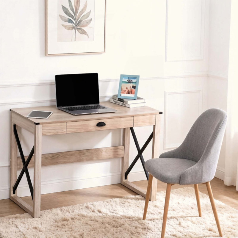 Bureau d'écriture, bureau d'ordinateur, bureau de chambre à coucher, table de coiffeuse Simple Style