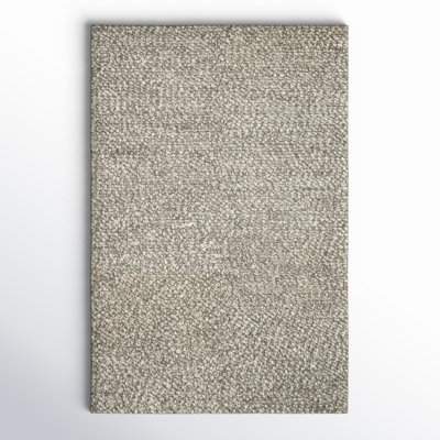 Charter Handwoven Wool Stone Area Rug