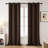 Grommet Top Thermal Insulated Room Darkening Window Curtain Panels (Set of 2)-102058995-102059019