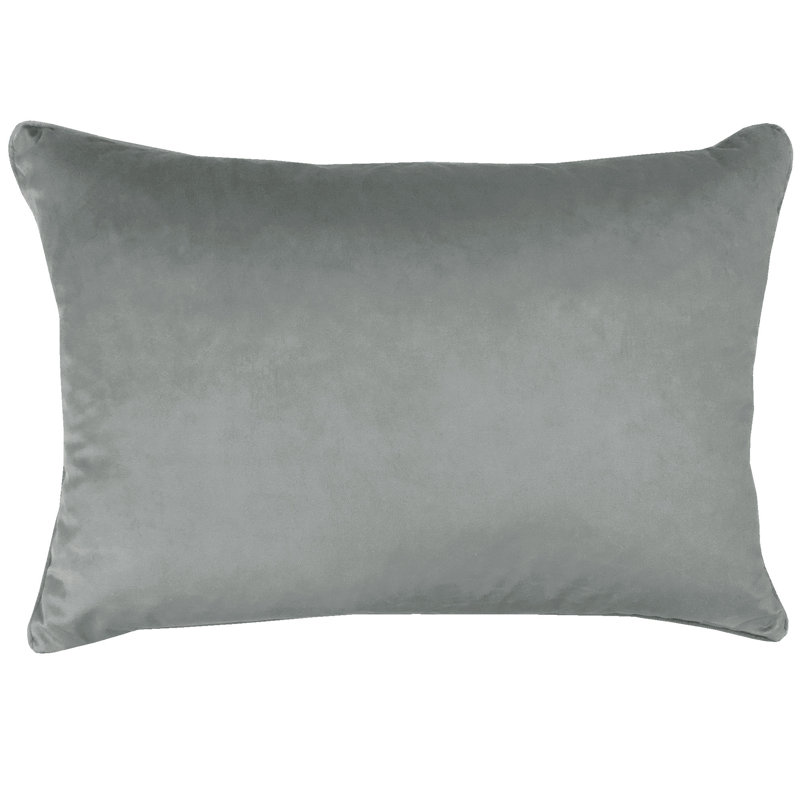Rectangular Pillow Cover & Insert, Silver