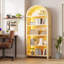 Armoire de rangement arquée à 5 tablettes de 29,5 po de largeur avec capteur tricolore (ensemble de 2)-1961608268