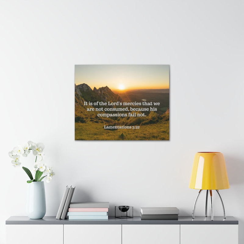 No Frame Print on Canvas, 60.96cm H x 76.2cm W