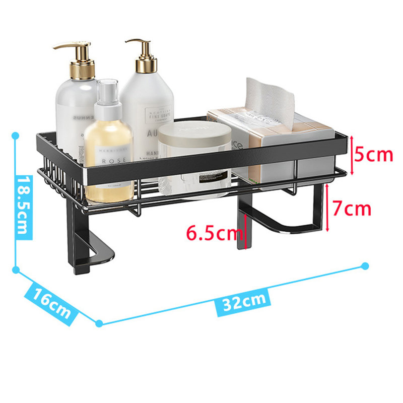 Steel Wall Bathroom Shelves