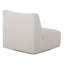Atlas Outdoor Swivel Accent Chair Light Gray