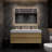 Albizu 59" Wall-Mounted Double Bathroom Vanity-88999135