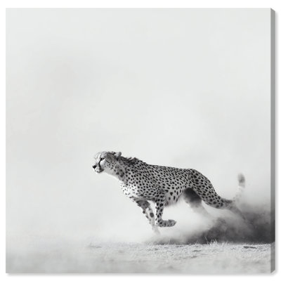 Cheetah Run Print by Oliver Gal