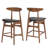 Upholstered Faux Leather Counter Stool-917215426-892423454