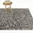 Vivian Charcoal Oriental Medallion Area Rug-30175946