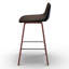 Addy - Tabouret de comptoir de 26 po - Brun vieilli