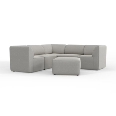Big Joe Patio 6 Piece Outdoor Sectional by Big Joe