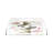 Zebra Seeing Double Acrylic Rectangle Decorative Tray-121429394