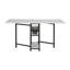 Table de couture pliable avec roulettes