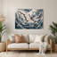 Oiseaux, art mural vert métal Fulmar-641164145