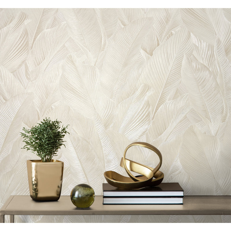 Gianni 10m x 53cm Wallpaper Roll, Beige