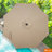 Azur Patio Round 60" Dining Set With Removable Lazy Susan, Sunbrella Cushions And Sunbrella® Umbrella