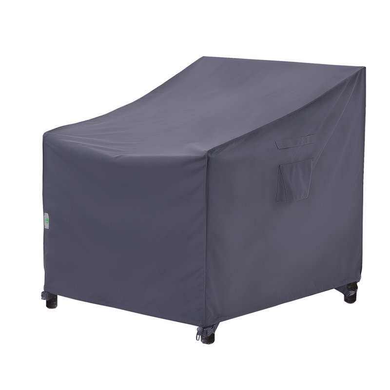 Housse pour chaise de patio extérieure imperméable de qualité supérieure: tissu dernier cri anti-déchirure, garantie de 3 ans